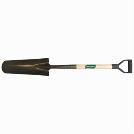 Union Tools 47108 Round Point Drain Spade, 4.75" X 16"