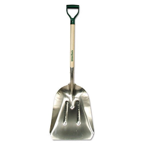 Union Tools 760-53101 29 in. D-Handle #14 Western Aluminum Scoop