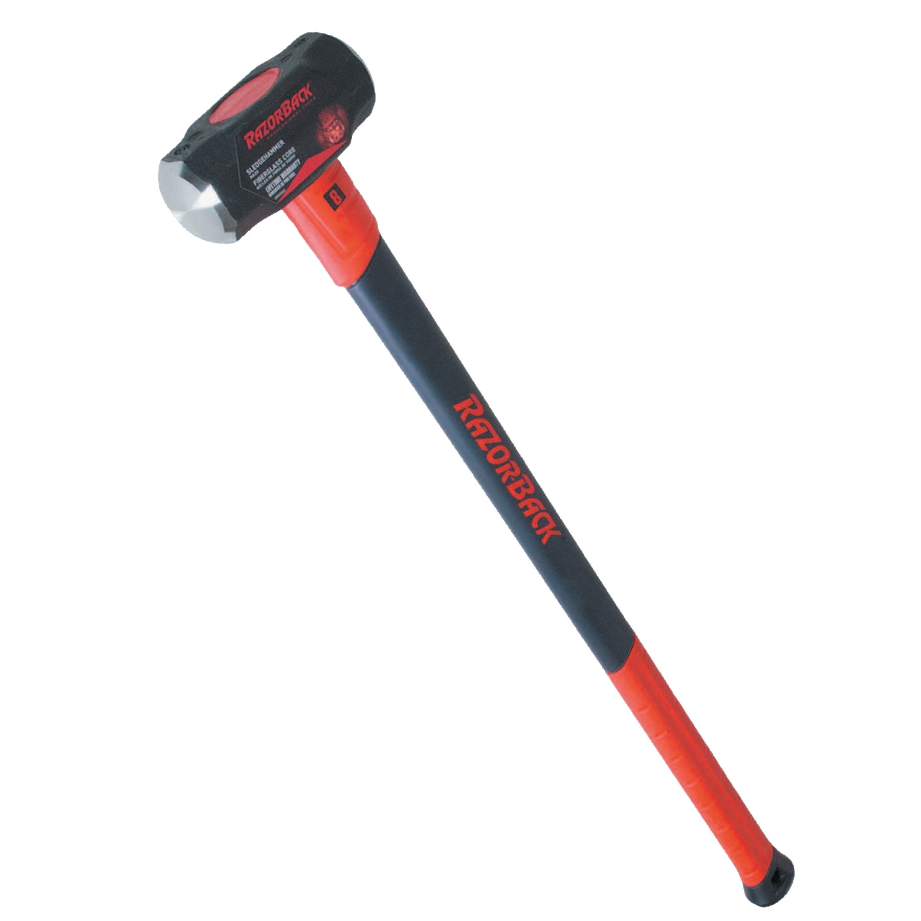 Union Tools Razor-Back Sledge Hammers, 8 lb, 34 1/4 in Fiberglass ...