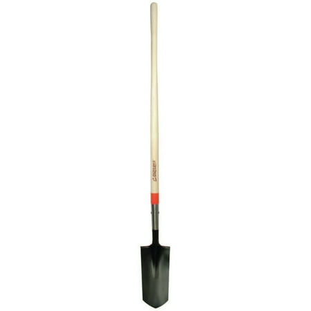 Union Tools Razor-Back Tempered Steel Rolled Step Round Trenching/Ditching Shovel 5 3/4 in (W) 11