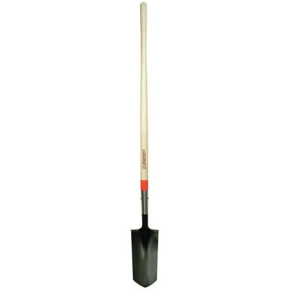 Union Tools Razor-Back Tempered Steel Rolled Step Round Trenching/Ditching Shovel 5 3/4 in (W) 11