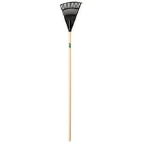 Union Shrub Rake,15 Tines,Wood,8 in.W tines 64197GR - 1 Each