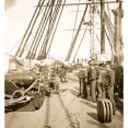 thumbnail image 1 of Union sailors on deck of U.S.S. New Hampshire, off Charleston, S.C. Poster Print (24 x 36), 1 of 3