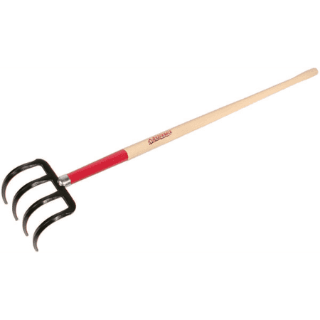 UnionTools 75138 Potato Hook 7-1/2 in L Tine 4-Tine 8 in Ferrule
