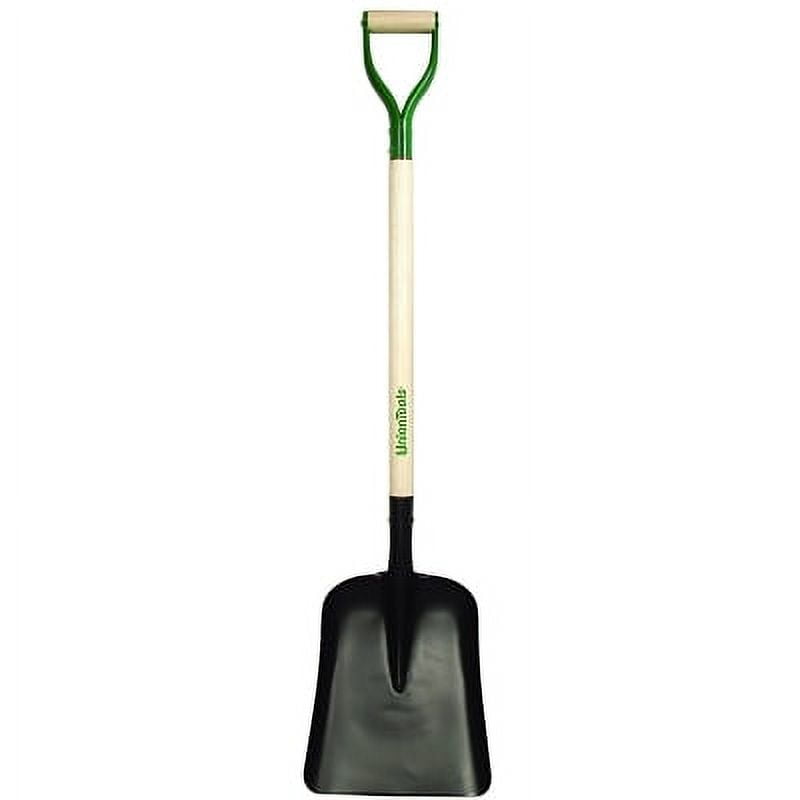 General Purpose Steel Scoop Shovel with Hardwood Handle