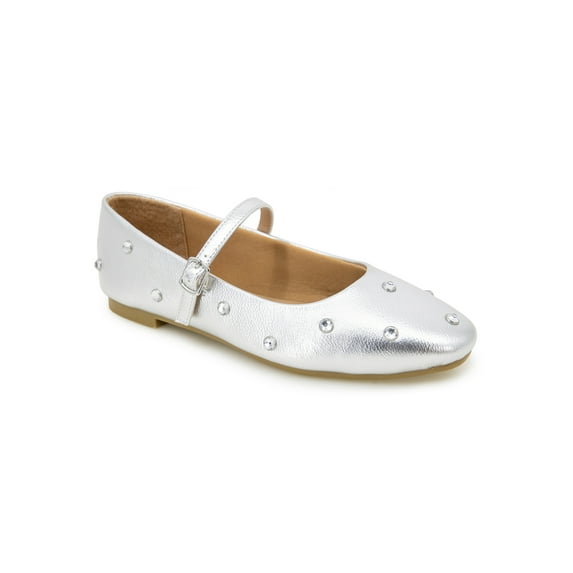 Unionbay Women's Catia Jeweled Mary Jane Flats