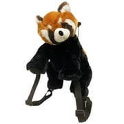 Unipak Adjustable straps Red Panda Plush Backpack, Kiwi