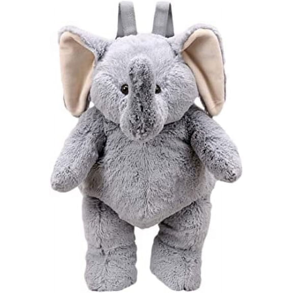 Unipak Elephant Plush Backpack 19" H