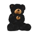 thumbnail image 1 of Unipak Jolie Mom And Baby Black Bear 18 Inch Animal Plush Set, 1 of 3