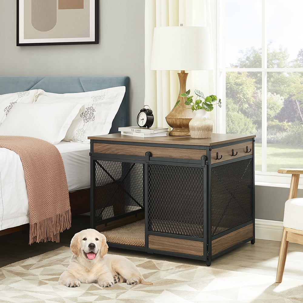 Where to put clearance dog crate in house
