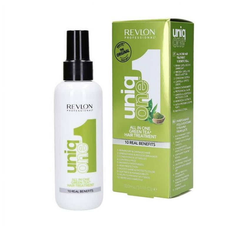 by Green Treatment In Hair 5.1oz Revlon, All Hair Tea UniqOne One Treatment