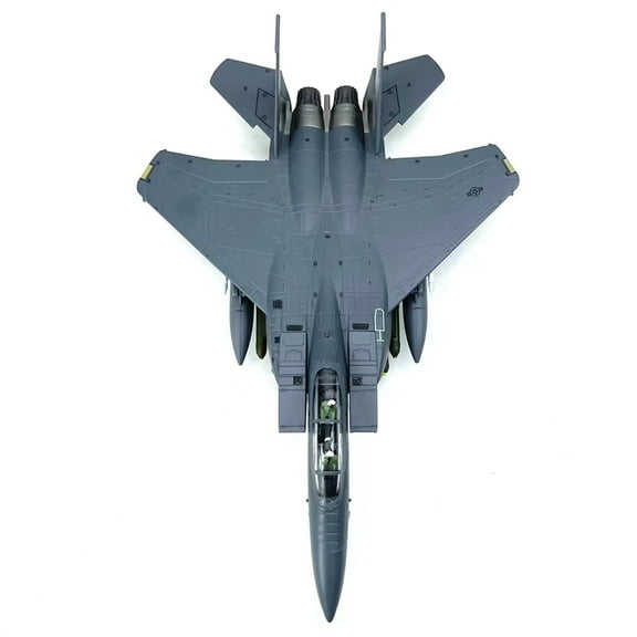 Unique 1:100 U.S. F-15E Strike Eagle Bomber Model Stylish Alloy and ABS Plastic Collectible for Aviation Enthusiasts