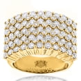 thumbnail image 1 of Unique 14K Gold Mens Diamond Rings Collection Piece (Yellow Gold Size 8.5), 1 of 1