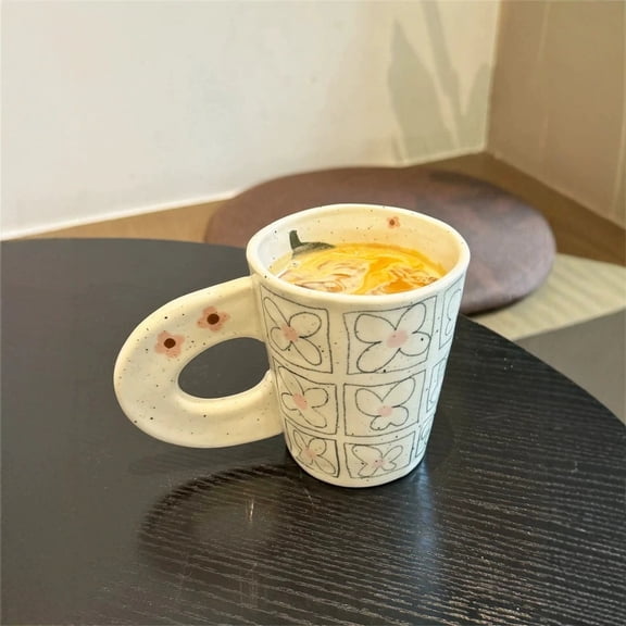 Unique 300ml Cartoon Mug - Fun and Creative Ceramic Cup for Home and Office Use