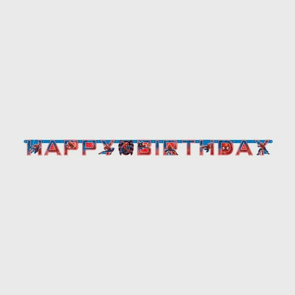 Unique 30380240 Spider-Man Large Jointed Banner