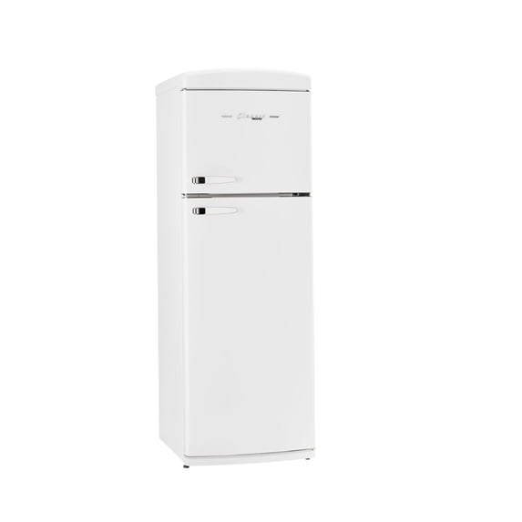 Unique 310L Marshmallow White Top Mount Refrigerator