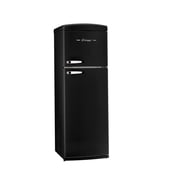 Unique Appliances Classic Retro 24" 11 cu ft Top Freezer Refrigerator, Matte Black