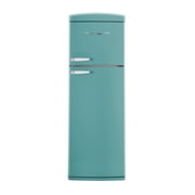 Unique Appliances Classic Retro 24" 11 cu ft Top Freezer Refrigerator, Ocean Mist Tuquoise