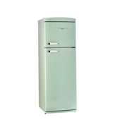 Unique 310L Summer Mint Green Top Mount Refrigerator