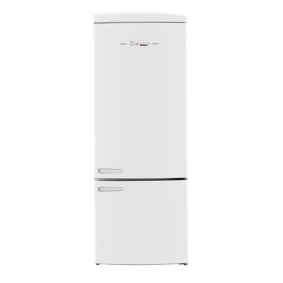 Unique 455L Marshmallow White Bottom Mount Refrigerator