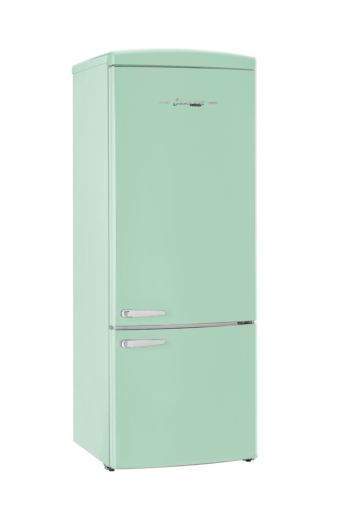 Unique 455L Summer Mint Green Bottom Mount Refrigerator