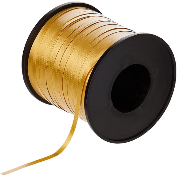 Unique 500 Yards Elegant Gold Curling Ribbon - 1 Roll Of Premium Plastic & Durable - Perfect For Every Occasion Gold 500 yd