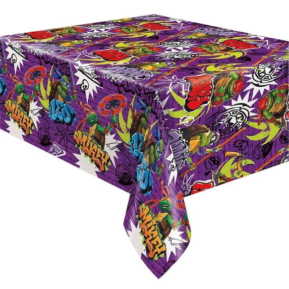 Unique 54" x 84" Party Supplies Plastic Table Cloth