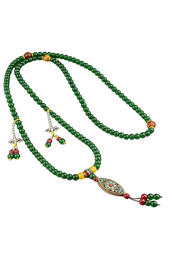 Unique Agates Beaded Necklace for Lovers Symbolizing Luck and Protective for Birthdays Anniversaries