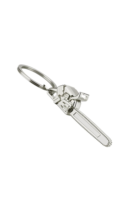 Unique Alloy Chainsaw Keychain Miniature Electric Keyring For Men Outdoor Enthusiasts Backpack Or Car Decoration