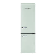 Unique Appliances Classic Retro 21.6" 8.7 cu ft Bottom Freezer Refrigerator, Summer Mint Green
