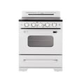 thumbnail image 1 of Unique Appliances Oven 30.0 in 3.9 cu/ft Electric Freestanding Range in Marshmallow White, 1 of 12
