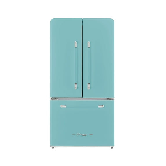 Unique Appliances Classic Retro 21 Cu. Ft. 2-Door Refrigerator, French Door