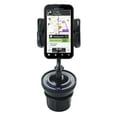 thumbnail image 1 of Unique Auto Cupholder and Suction Windshield Dual Purpose Mounting System for Motorola DEFY - Flexible Holder System Includes Two Mount Options, 1 of 4