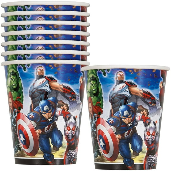 Unique Avengers Disposable Paper Cups, 8 Ct.