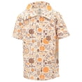 thumbnail image 1 of Unique Baby Boys Gather Pumpkin Thanksgiving Polo Shirt (18, White), 1 of 5