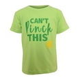 thumbnail image 1 of Unique Baby Boys St. Patrick's Day Can't Pinch This Short Sleeve T-shirt (12), 1 of 5