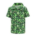 thumbnail image 1 of Unique Baby Boys St Patricks Day Leperchaun Polo Shirt (4Y, Green), 1 of 5