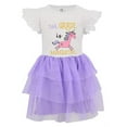 thumbnail image 1 of Unique Baby Girls 1st Grade Is Magical Back to School Unicorn Dress (6), 1 of 4