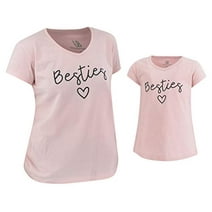 Unique Baby Girls Besties Mommy and Me Matching Mothers Day Shirts (6)
