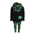 thumbnail image 1 of Unique Baby Girls St. Patrick's Day Leprechaun 3pc Legging Set (6), 1 of 5
