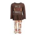 thumbnail image 1 of Unique Baby So Very Thankful 2 Piece Fall Thanksgiving Outfit (1yr/XXS), 1 of 5