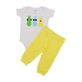 thumbnail image 1 of Unique Baby Unisex Peeps Hear See Speak 1st Easter Layette Set (12 Months), 1 of 5