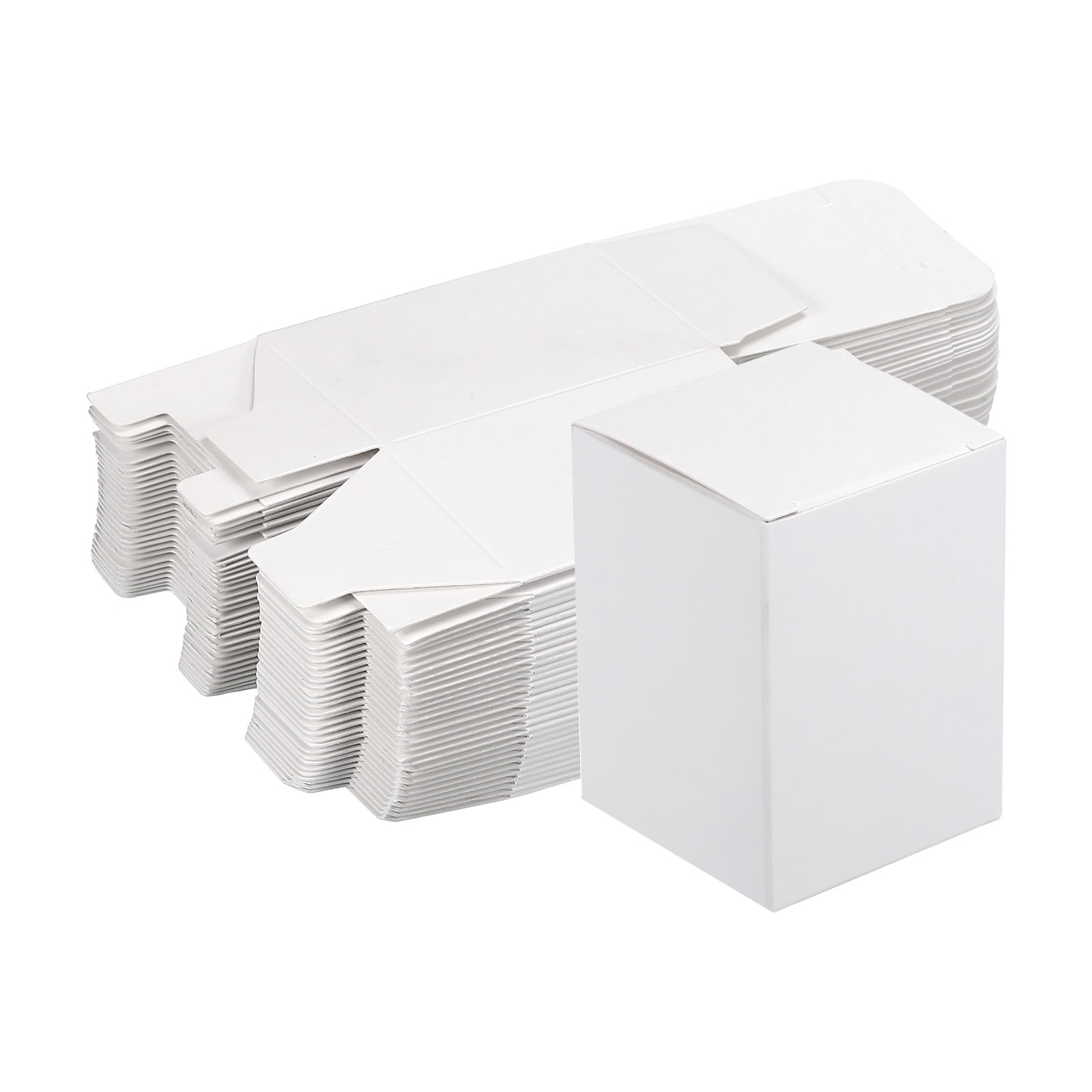 Unique Bargain Paper Recycled Gift Corrugated Paper Box White 2"x 2"x 2.8"