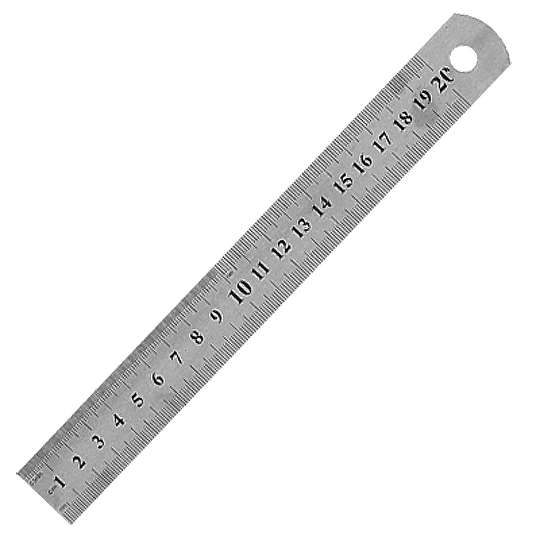 Unique Bargains 0.05mm Resolution Straight Ruler 20cm 8 Inches Tool