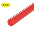 thumbnail image 1 of Unique Bargains 0.27' x 4' Red Mini Hot Glue Sticks for Glue Gun 6 Pack, 1 of 5