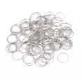 thumbnail image 1 of Unique Bargains 0.43" Outer Diameter Chandelier Connector Steel Ring Oring Silver Tone 100pcs, 1 of 2