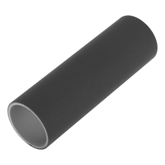 Unique Bargains 0.98 " OD 0 Sandblasting Tube Intercooler Pipe 3 " Length Air Intake Connection Hose, 25 mm OD, 6063 Aluminum Alloy, Sand Blasting, 1.5 mm Thickness, Black