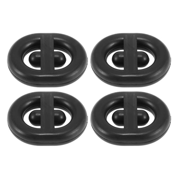 Unique Bargains 07358 4pcs Exhaust Muffler Rubber Bracket for VW Golf Passat Exhaust Hanger Mount Muffler Bracket Insulator Bushing for Audi 80 90 6014920082