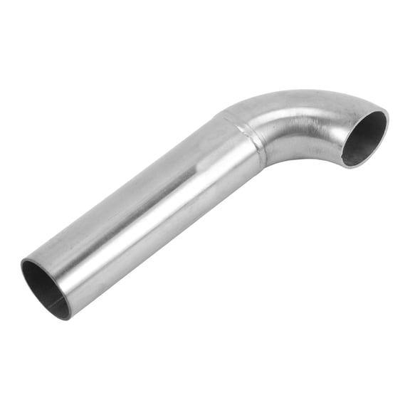Unique Bargains 1.1 OD 90 Mandrel Bend Elbow 3.9" Length T304 Stainless Steel Exhaust Tube Piping Polishing L Extended Pipe for Welding Stair Handrail HVAC