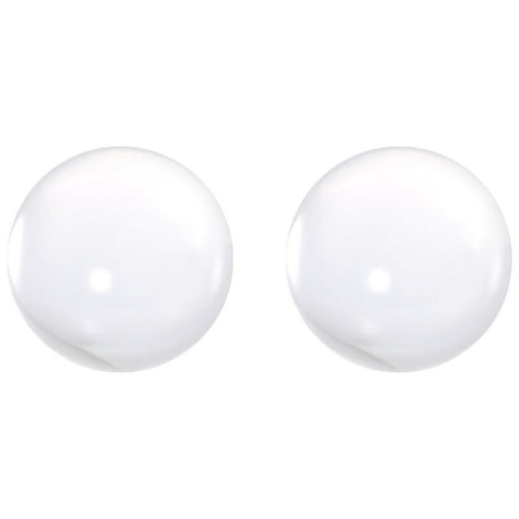 Unique Bargains 1.18''(1.2-inch) Acrylic Contact Juggling Ball Ornament Clear 2pcs